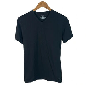 TS698 Men’s Calvin Klein Modern Trendy Stretch V Neck T Shirt M
